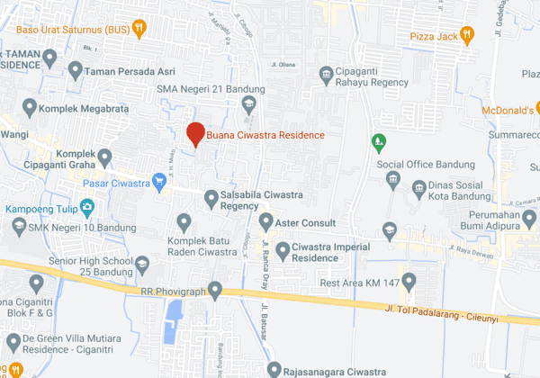 maps-buana-ciwastra-residence-update